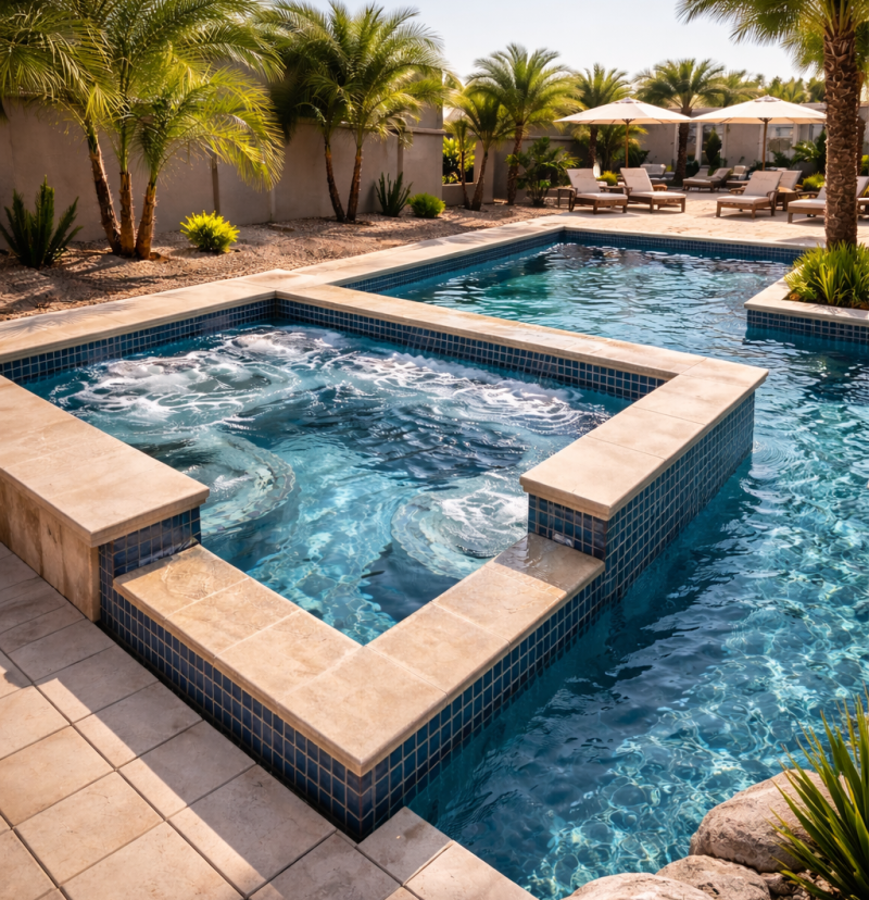 Marana backyard and pool 2